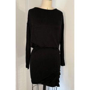 Long Sleeve Black ALLSAINTS Bodycon Dress